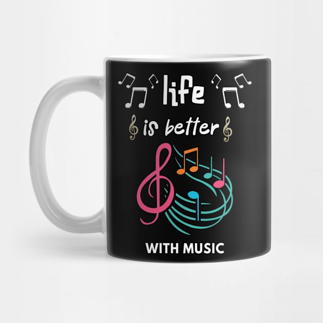 Life is better with music by NICHE&NICHE